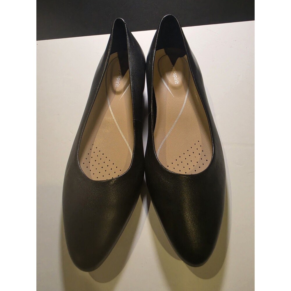 Easy Spirit Women's Black Low 1 inch heel Flats US 9M Caldise Dress Pump Shoes